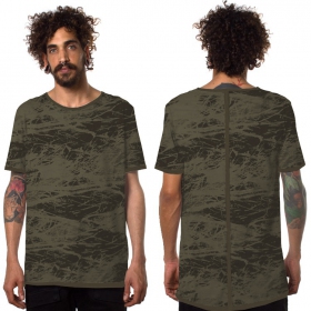  Treeping  t-shirt, Army green and black