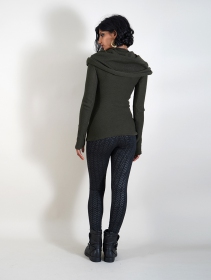  Mantra ~ 100% Cotton  sweater, Army green