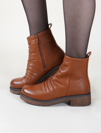  Keertana  ankle boots, Camel brown