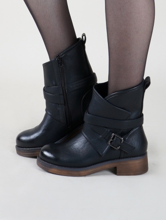  Hafsana  ankle boots, Black