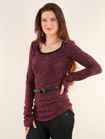 \ Aëlys\  pullover, Wine