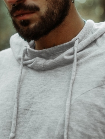\ Aldaron\  hooded t-shirt, Grey