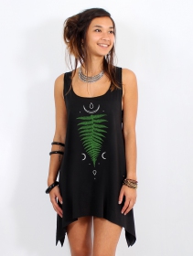 \ Alruwhani\  printed knotted sleeveless tunic - Various colors available