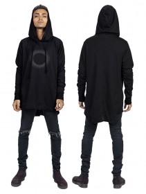 \ Altiplano\  Gender neutral thin hoodie, Black