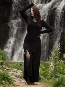 \ Aryäa\  long dress, Black