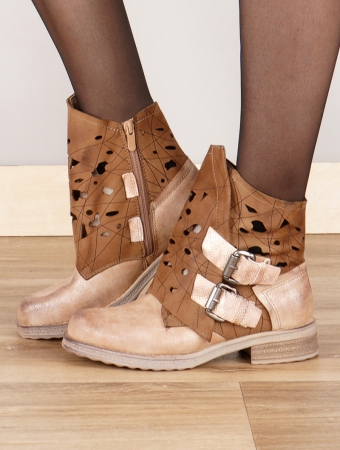 \ Ayana\  ankle boots, Camel