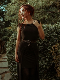\ Azeälya\  long dress, Black