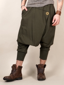\ Banilo\  Gender neutral harem pants, Khaki green