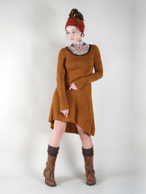 \ Bohemian\  sweater dress, Rusty