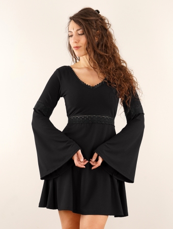 Bohemian dress \ Morphe\ , Black