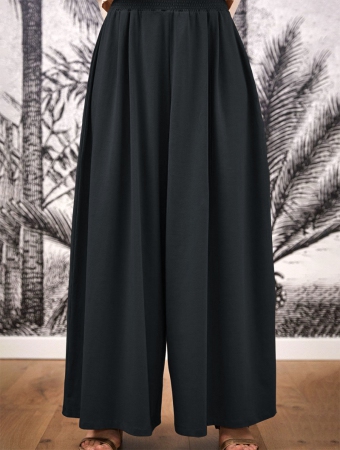 \ Booh\  flared loose pants, Anthracite grey