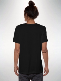 \ Catsin\  printed short sleeve t-shirt, Black