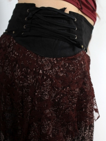 \ Chimey\  skirt, Black and Brown