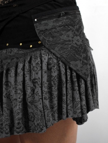 \ Chimey\  skirt, Black and grey