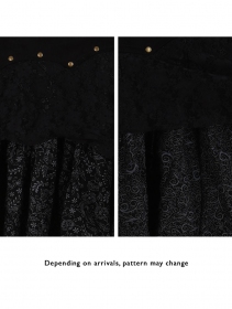 Chimey  skirt, Black black