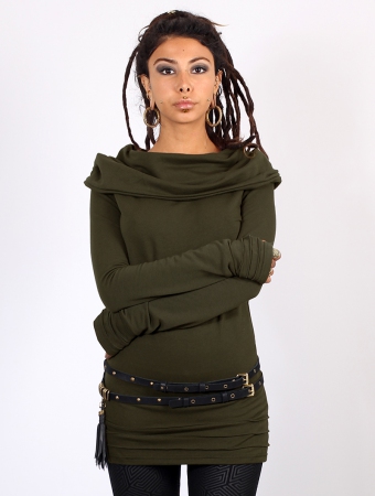 \ Chryzalide\  sweater, Army green