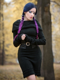 \ Chryzalide\  sweater dress, Black