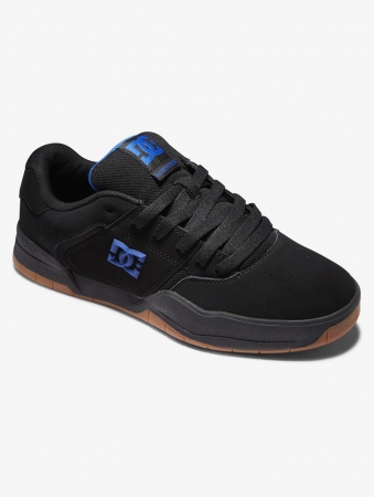DC Shoes Central, Black nubuck leather