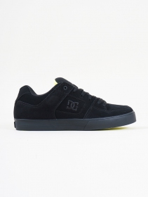 DC Shoes Pure , Black and lemon leather