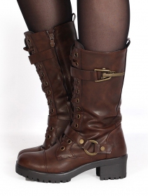 \ Dezba\  high boots, Brown