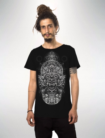 \ Edicaro\' printed short sleeve t-shirt, Black