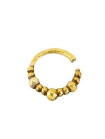 \ Eika\  golden brass nose ring