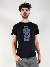 \"Futurist Tierra\" t-shirt, Black