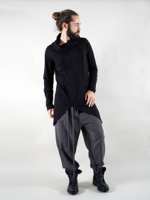 Gender neutral - \ Demter\  thin hoodie, Black