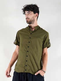 \ Herendil\  short sleeves shirt, Khaki green
