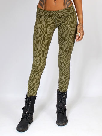 \ Hypnotik\  printed long leggings, Army green