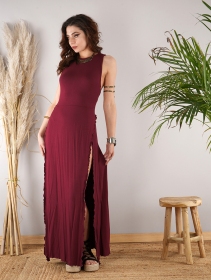 \ Ikshana\  long dress, Wine