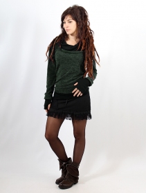 \ Janjira\  pullover, Lichen green and black