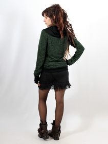 \ Janjira\  pullover, Lichen green and black