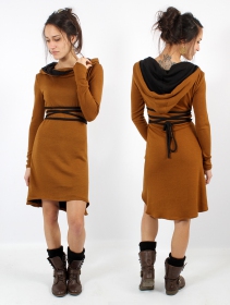 \ Käliskä\  sweater dress, Rusty and black