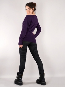\ Kayäaz\  batwing sleeve sweater, Purple