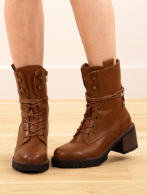 \ Linavo\  ankle boots, Camel brown