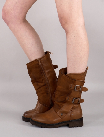 \ Lira\  boots, Brown