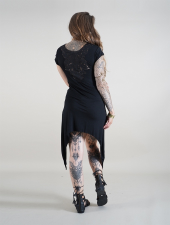 \ Lizéa\  tunic dress, Black