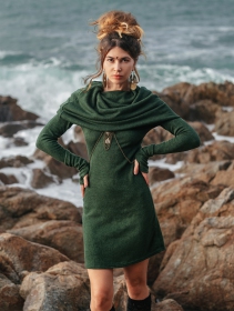 \ Mantra\  sweater dress, Forest green