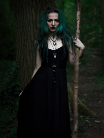 \ Massaläa\  long dress, Black