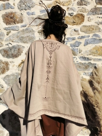 \ Melian Zohraa\  kimono jacket, Beige