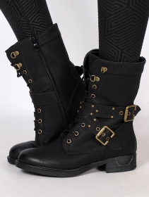 \ Menaka\  boots, Black