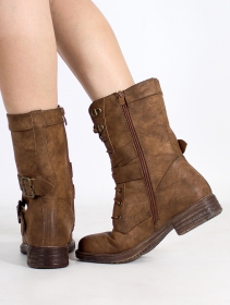 \ Menaka\  boots, Brown