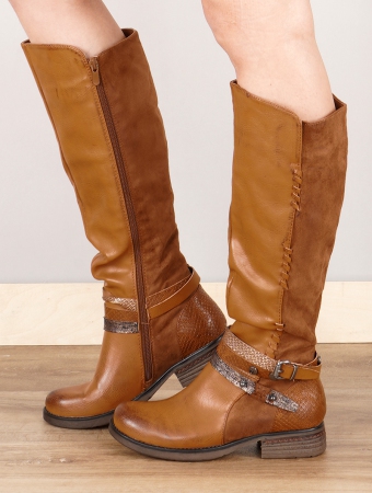 \ Miura\  boots, Camel brown