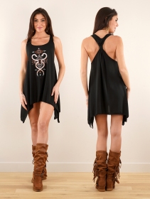 \ Naakini\  printed knotted sleeveless tunic - Various colors available