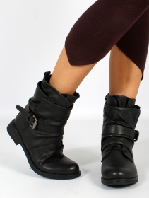 \ Nandini\  Boots, Black