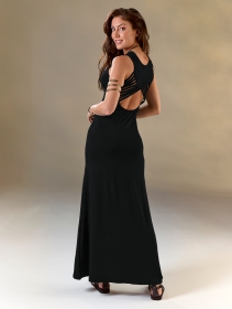 \ Nayantara\  long dress, Black