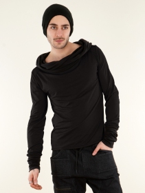 \ Nemöo\  long sleeved shirt, Black