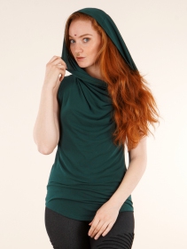 \ Nephilim\  cowl neck top, Peacock teal