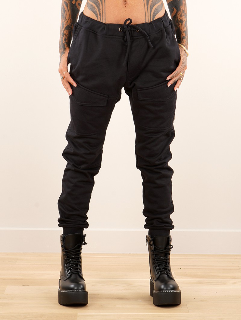 River Island cargo trousers in black | ASOS